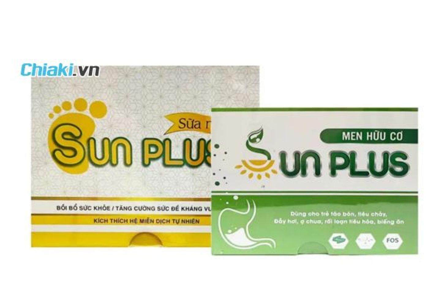 Combo sữa non v&agrave; men hữu cơ Sunplus cho b&eacute;
