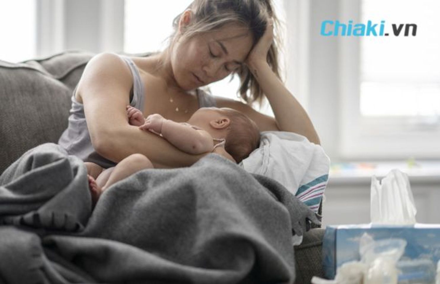 Dấu hiệu thiếu sắt sau sinh - ch&oacute;ng mặt