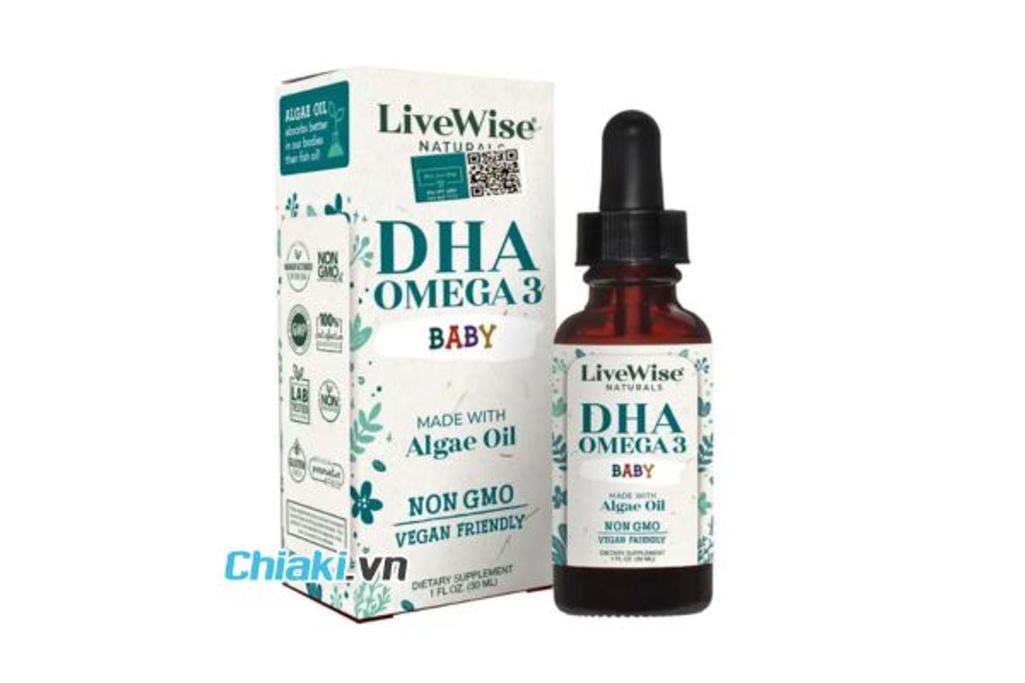 DHA Omega 3 dạng giọt LiveWise Baby