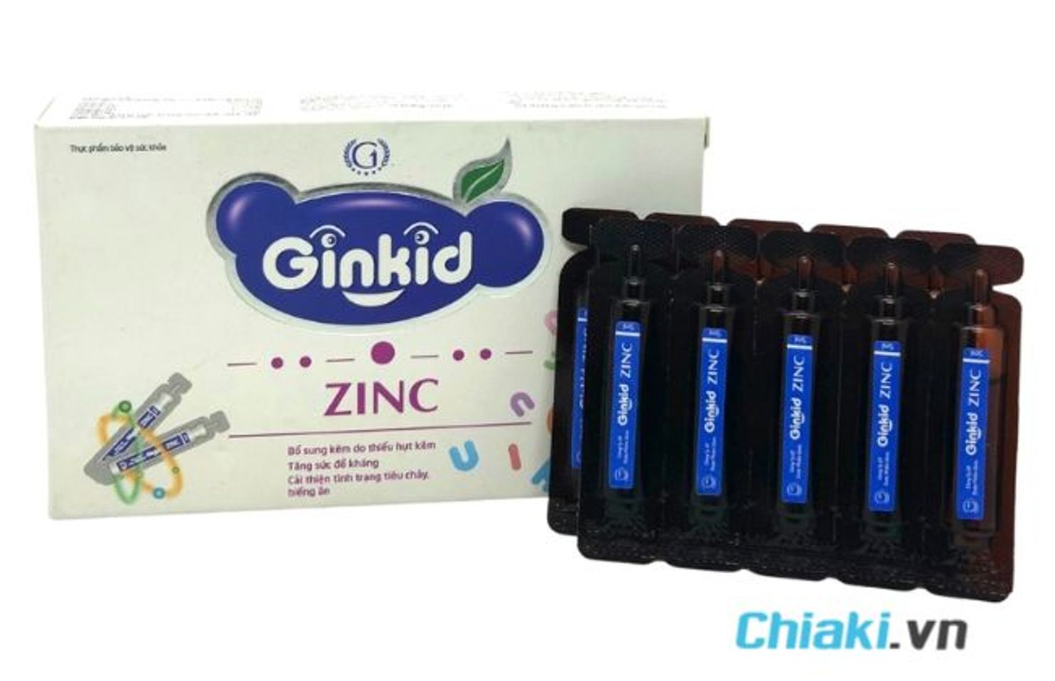 Kẽm dạng ống cho b&eacute; Ginkid ZinC