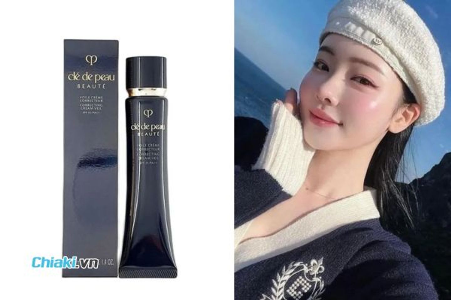 Kem l&oacute;t n&acirc;ng t&ocirc;ng che khuyết điểm Cl&eacute; De Peau Beaut&eacute; Correcting Cream Veil