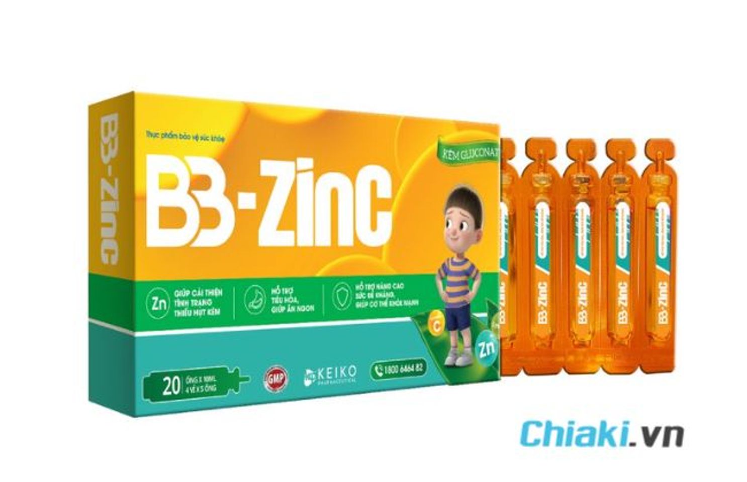 Kẽm ống cho b&eacute; BB-ZinC