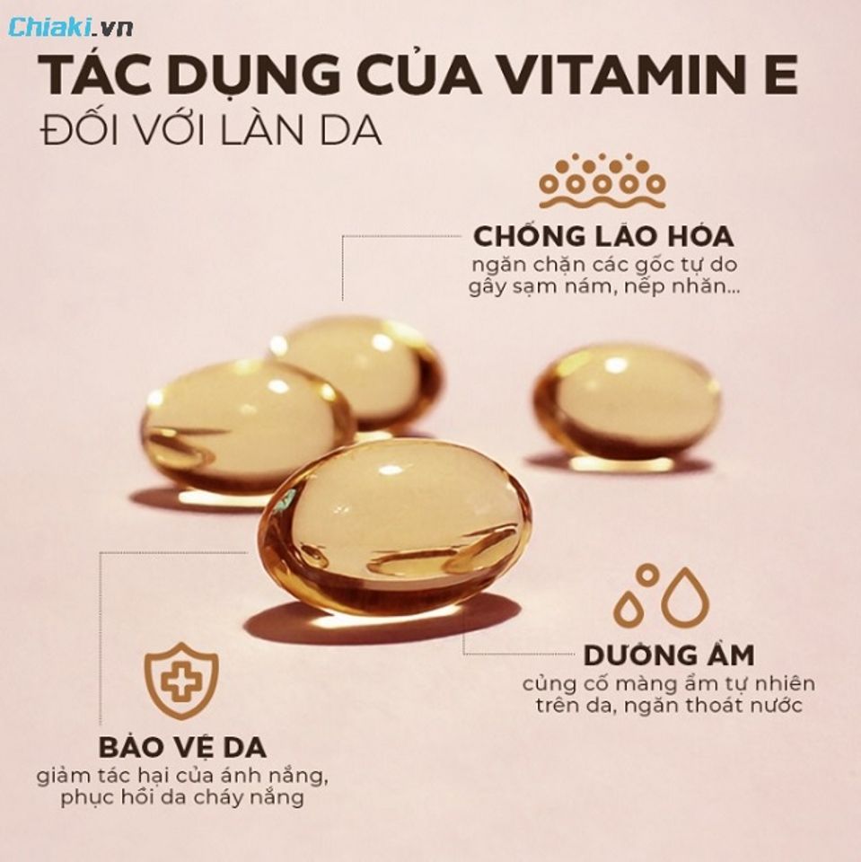 Lợi &iacute;ch của Vitamin E của Nhật Bản đối với da v&agrave; sức khỏe&nbsp;
