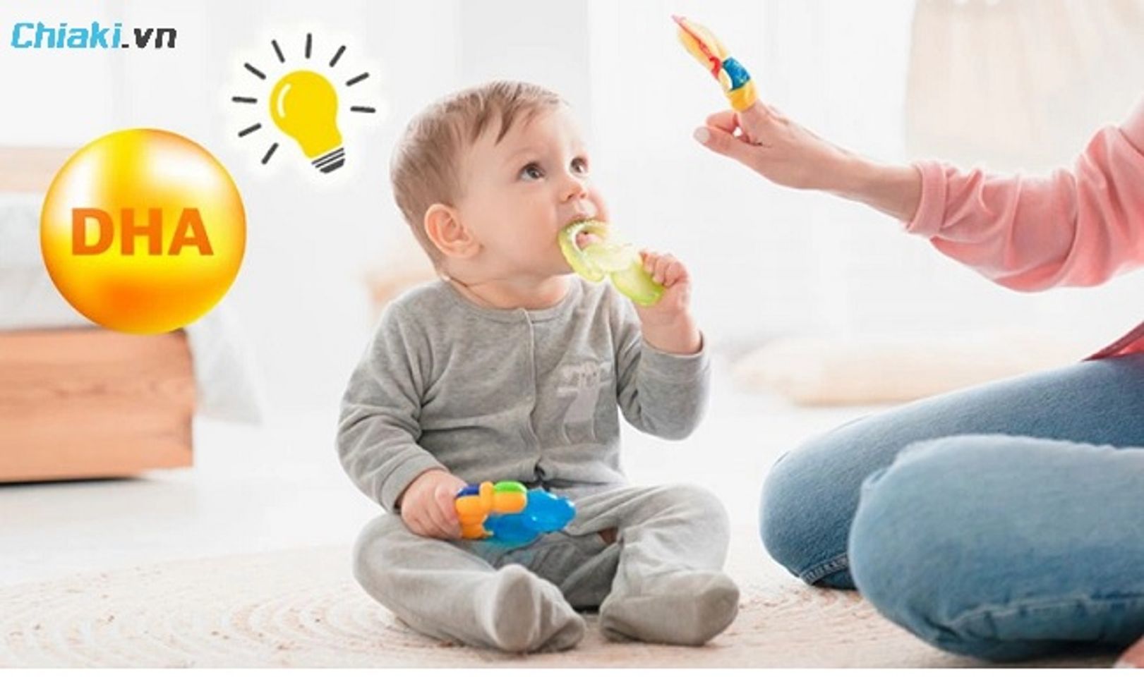 N&ecirc;n cho b&eacute; uống DHA trong hoặc sau bữa ăn