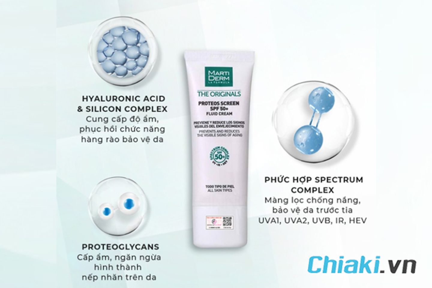 Phức hợp Spectrum Complex bảo vệ da to&agrave;n diện