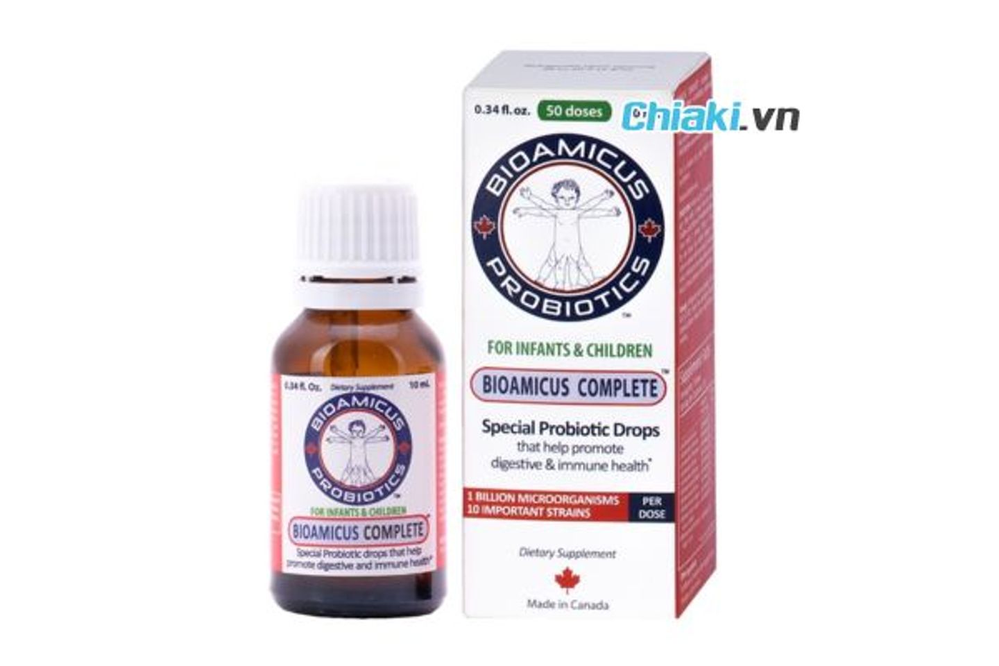 Men vi sinh 10 chủng BioAmicus Complete