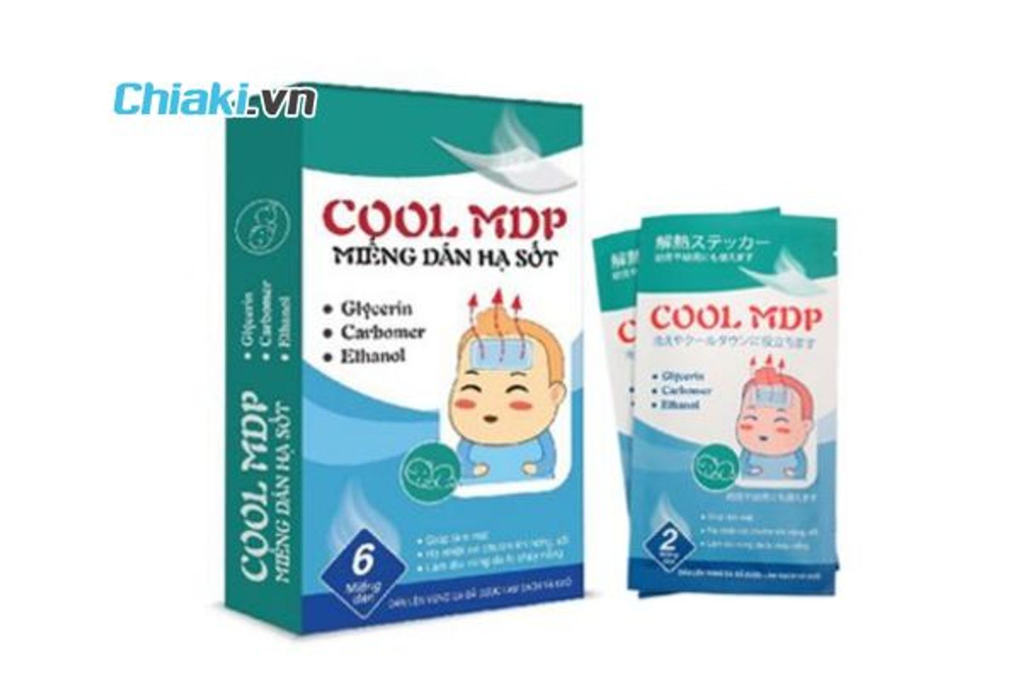 Miếng d&aacute;n hạ sốt Cool MDP