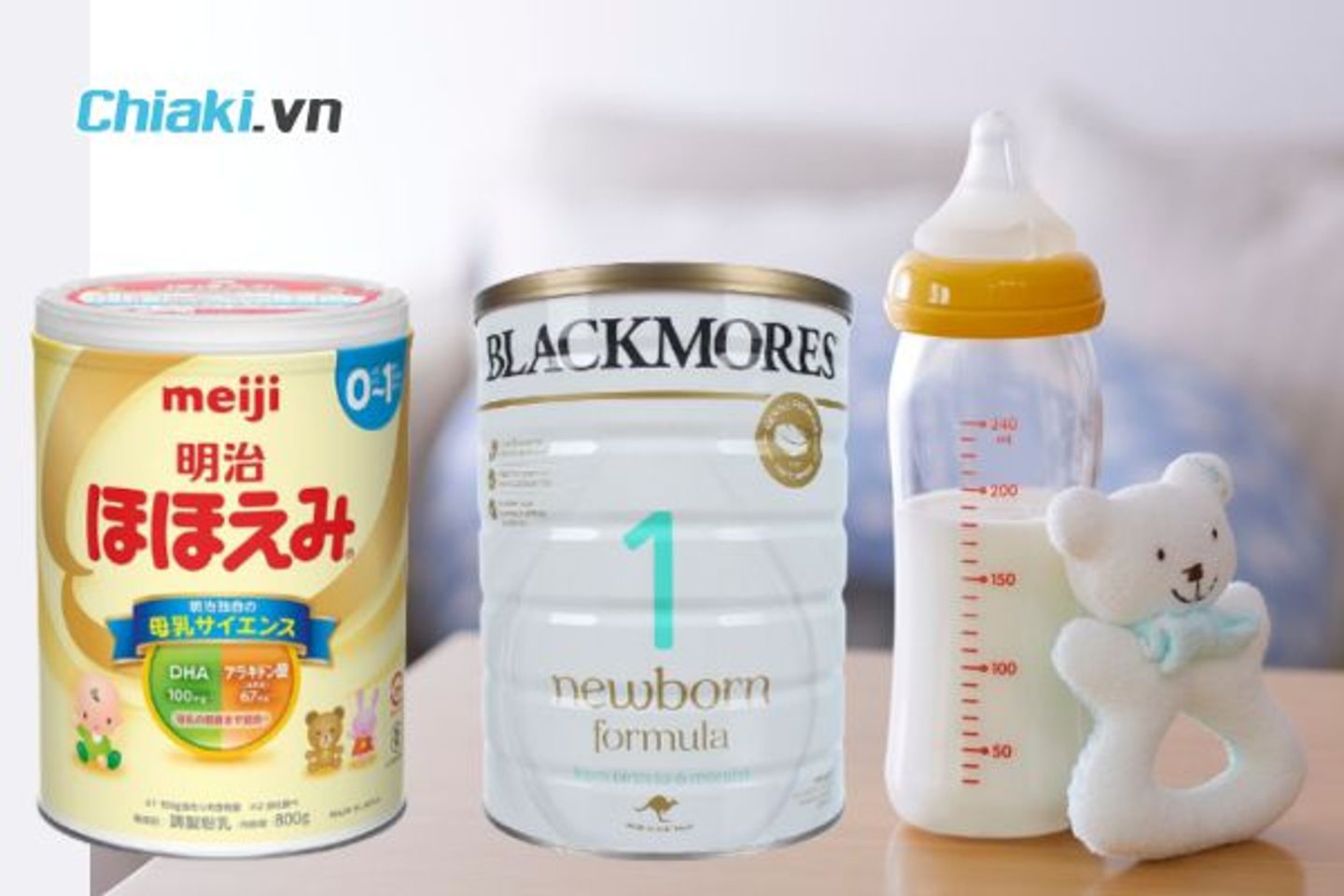 N&ecirc;n chọn mua sữa Blackmores hay Meiji?