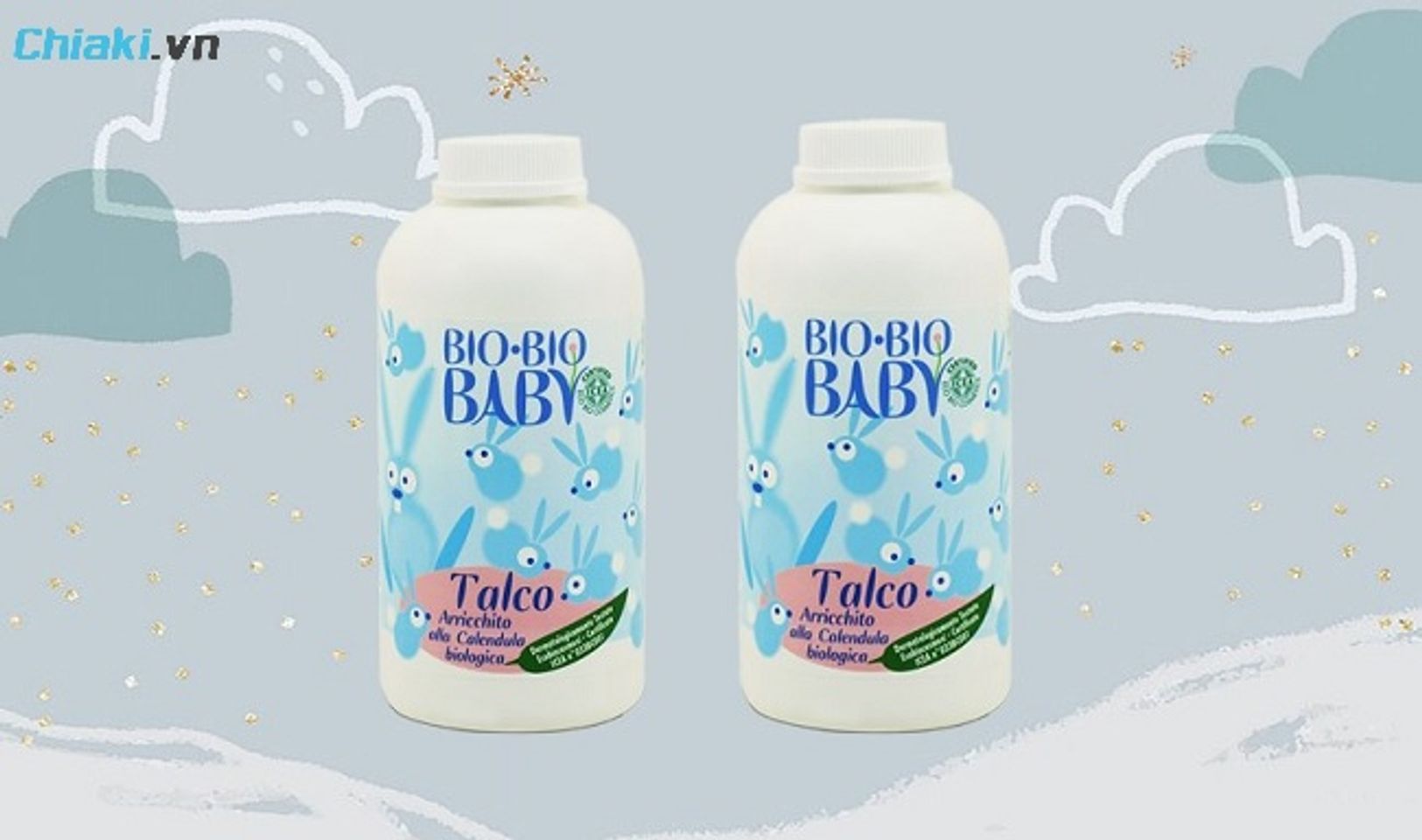 Phấn r&ocirc;m Bio Bio Baby l&agrave; sản phẩm đ&atilde; được chứng nhận bởi Hiệp Hội Mỹ Phẩm Hữu Cơ của &Yacute;