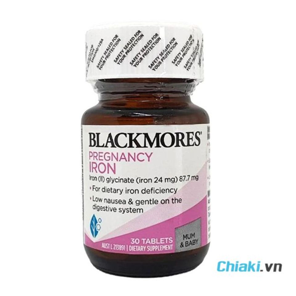 Sắt cho mẹ sau sinh Blackmores Pregnancy Iron