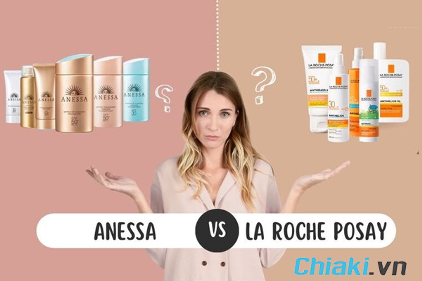 So s&aacute;nh kem chống nắng La Roche Posay v&agrave; Anessa về th&agrave;nh phần trong từng loại
