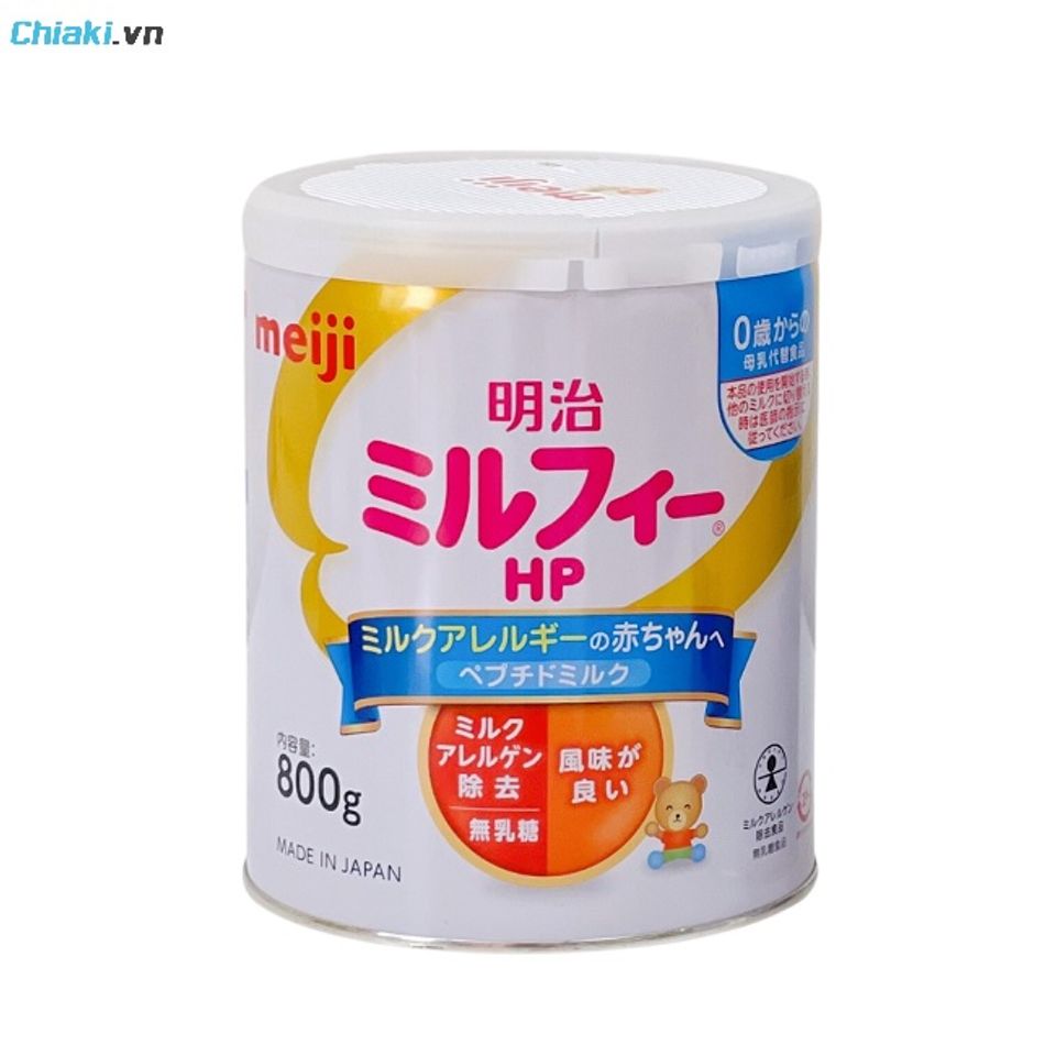 Sữa bột Meiji HP Mirufi nội địa Nhật hỗ trợ hệ ti&ecirc;u h&oacute;a non nớt