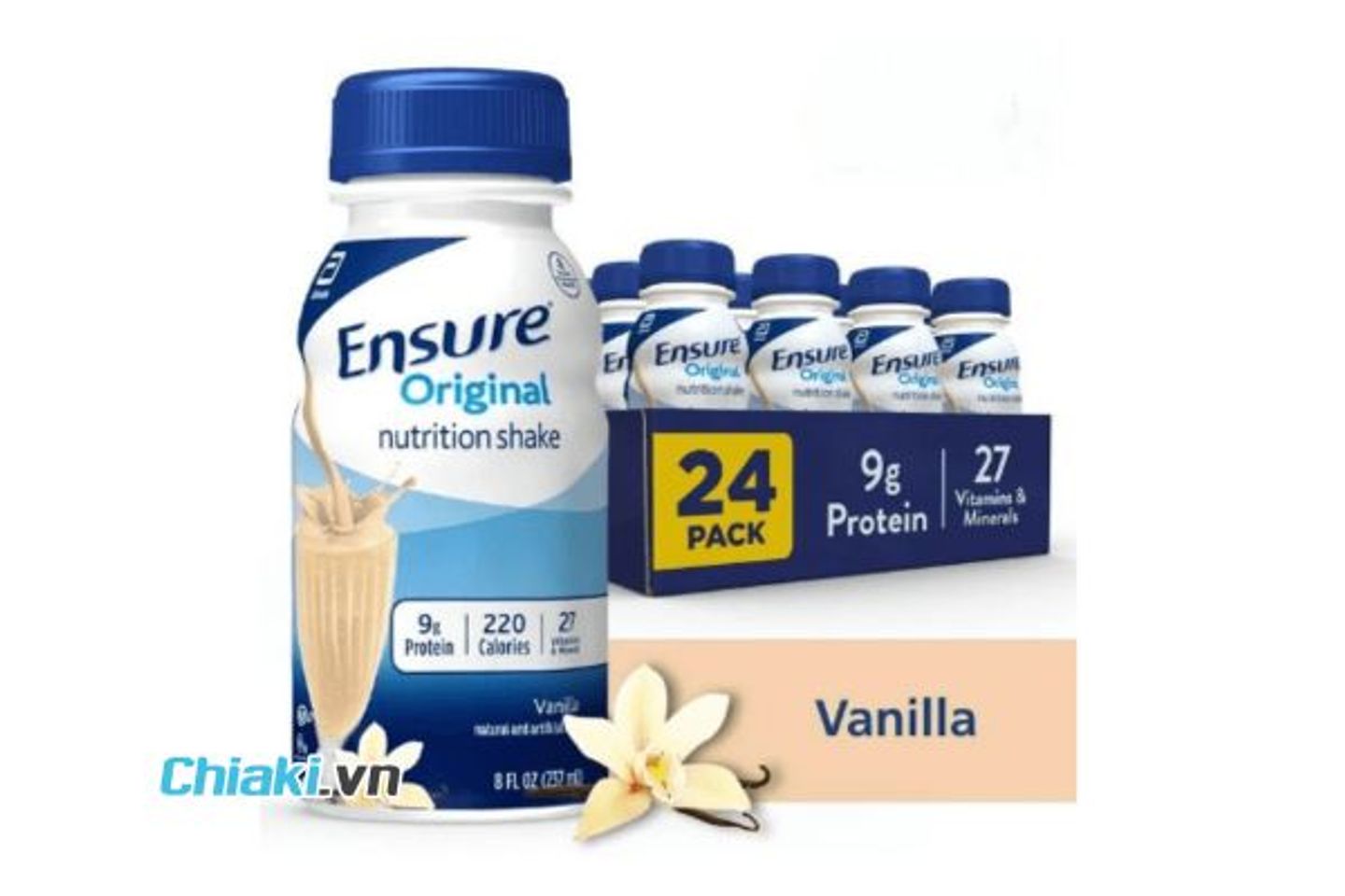 Sữa Ensure nước hương Vani Ensure Original Vanilla