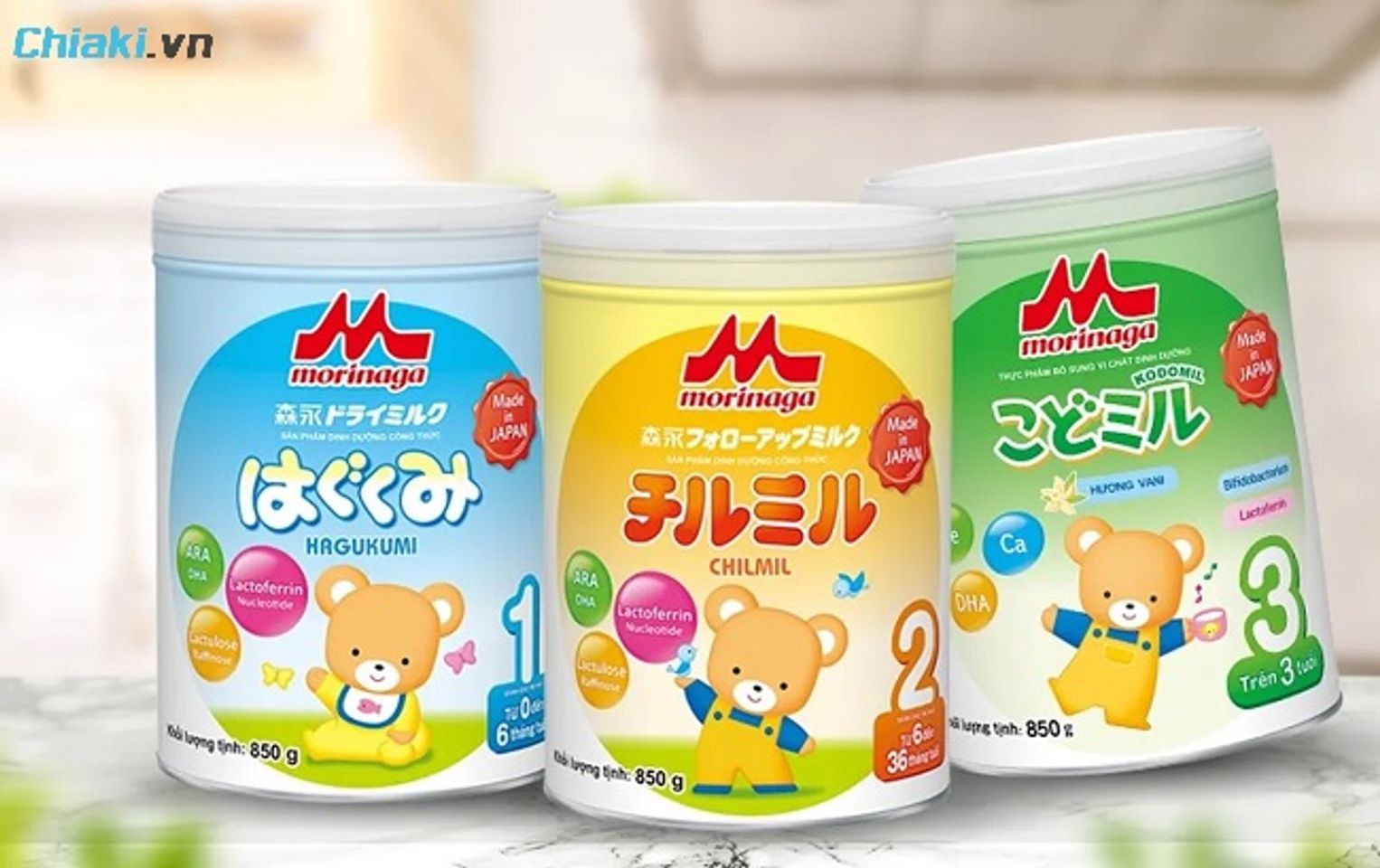 Sữa Morinaga c&oacute; lactulose, raffinose hỗ trợ trẻ tăng khả năng hấp thụ c&aacute;c chất dinh dưỡng