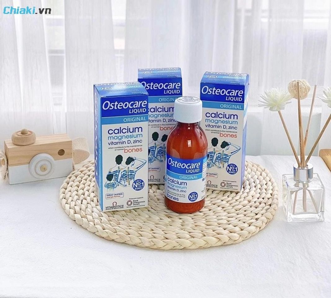 Vi&ecirc;n uống Canxi Osteocare Original dạng nước dễ sử dụng v&agrave; hấp thụ v&agrave;o cơ thể