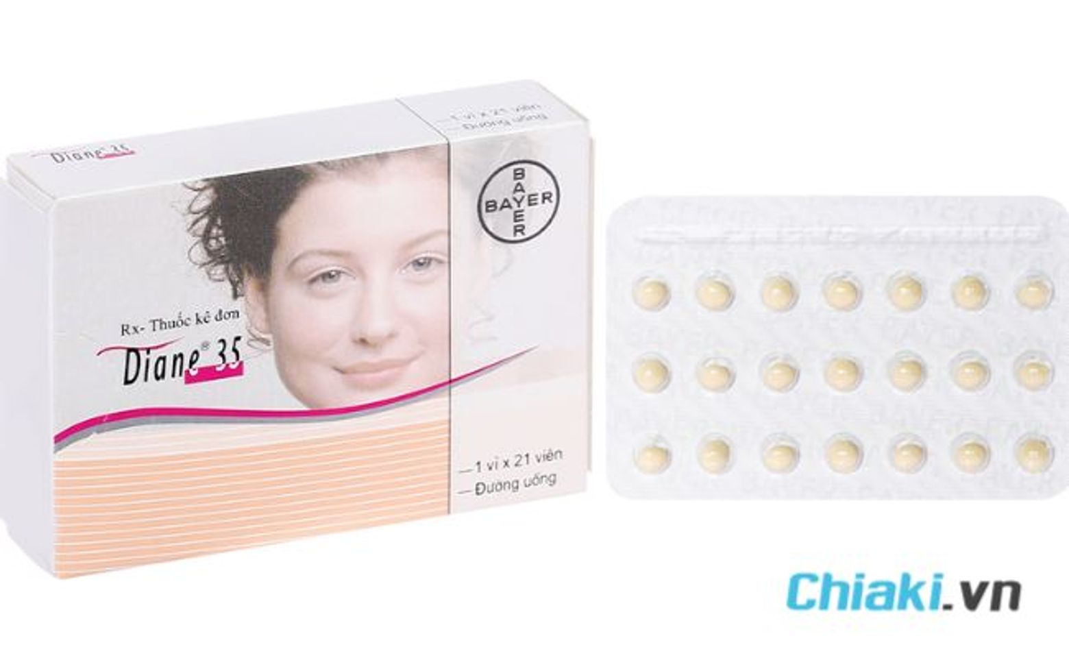 Thuốc tr&aacute;nh thai kh&ocirc;ng tăng c&acirc;n Diane-35