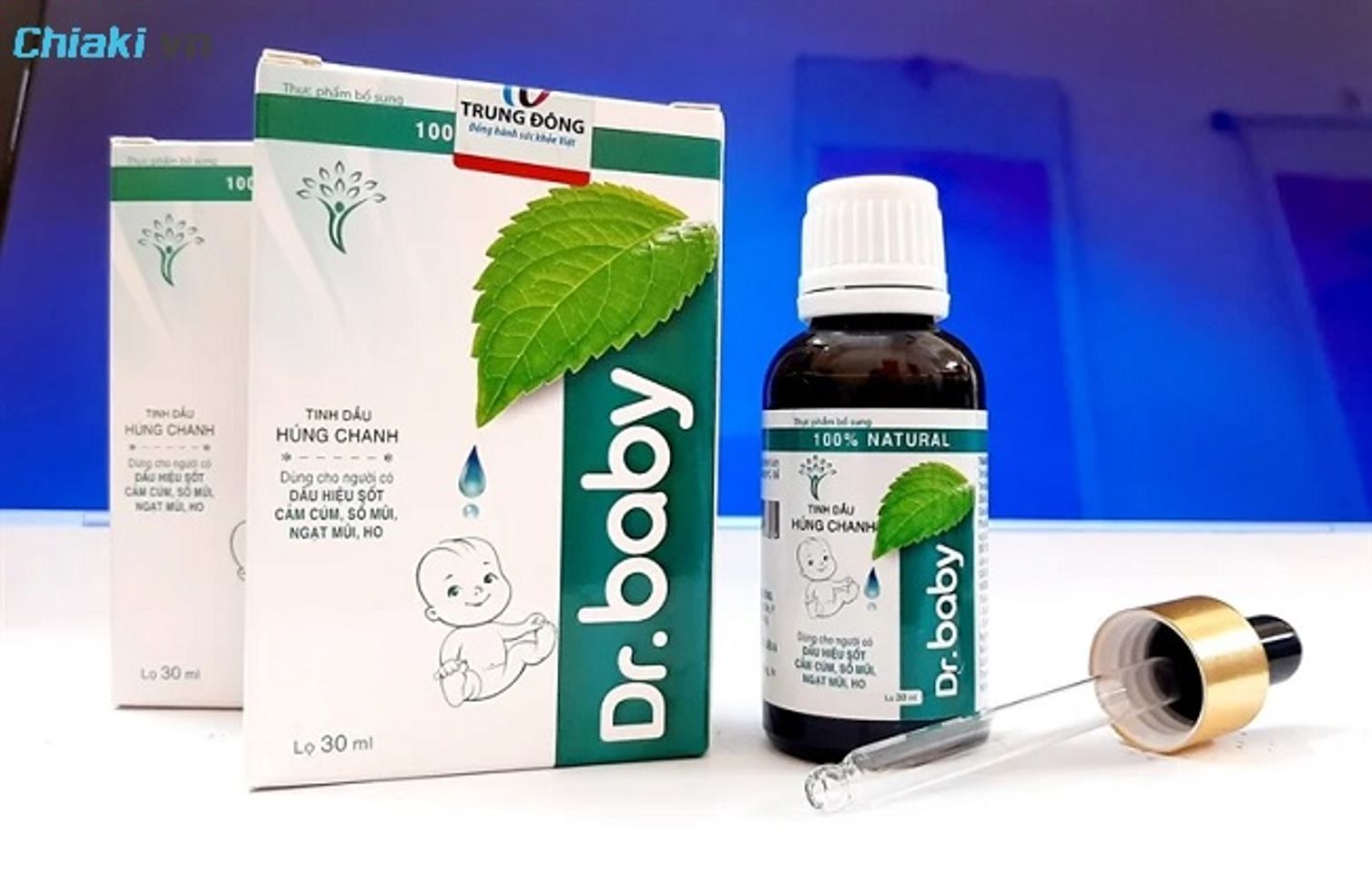 Tinh dầu h&uacute;ng chanh Dr.baby bảo vệ đường h&ocirc; hấp v&agrave; n&acirc;ng cao đề kh&aacute;ng một c&aacute;ch đơn giản