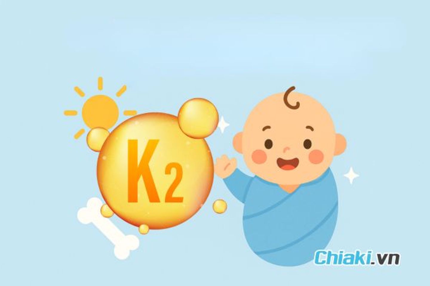 Vai tr&ograve; của Vitamin K2 đối với trẻ sơ sinh