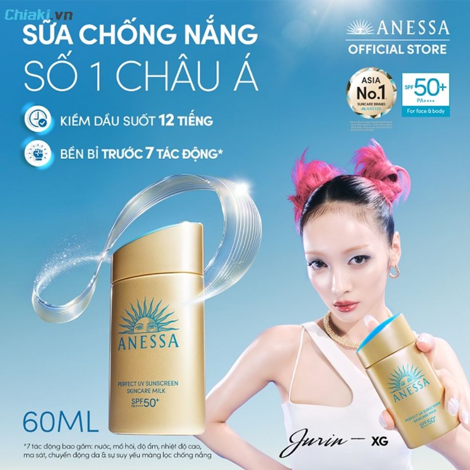 Kem chống nắng của Anessa l&yacute; tưởng cho những hoạt động b&ecirc;n ngo&agrave;i trời l&acirc;u