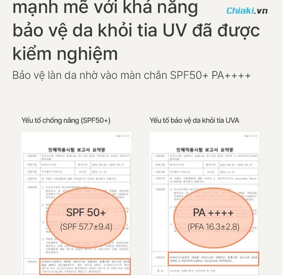Kem chống nắng Innisfree c&oacute; c&aacute;c chỉ số chống nắng dao động trong khoảng từ 35 đến 50+ PA+++