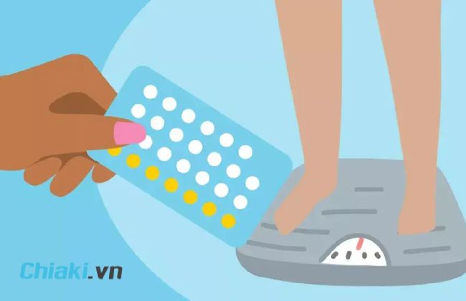 V&igrave; sao uống thuốc tr&aacute;nh thai lại g&acirc;y tăng c&acirc;n
