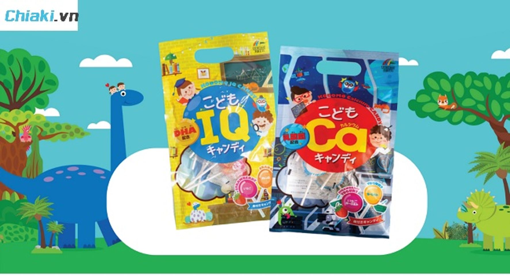 Kẹo m&uacute;t Kodomo Unimat Riken hỗ trợ cung cấp dinh dưỡng cần thiết