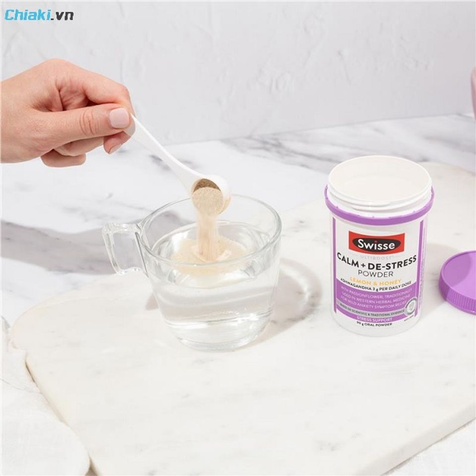 Vi&ecirc;n uống Swisse Ultiboost Magnesium giảm căng thẳng, stress, hỗ trợ thư gi&atilde;n trước khi ngủ