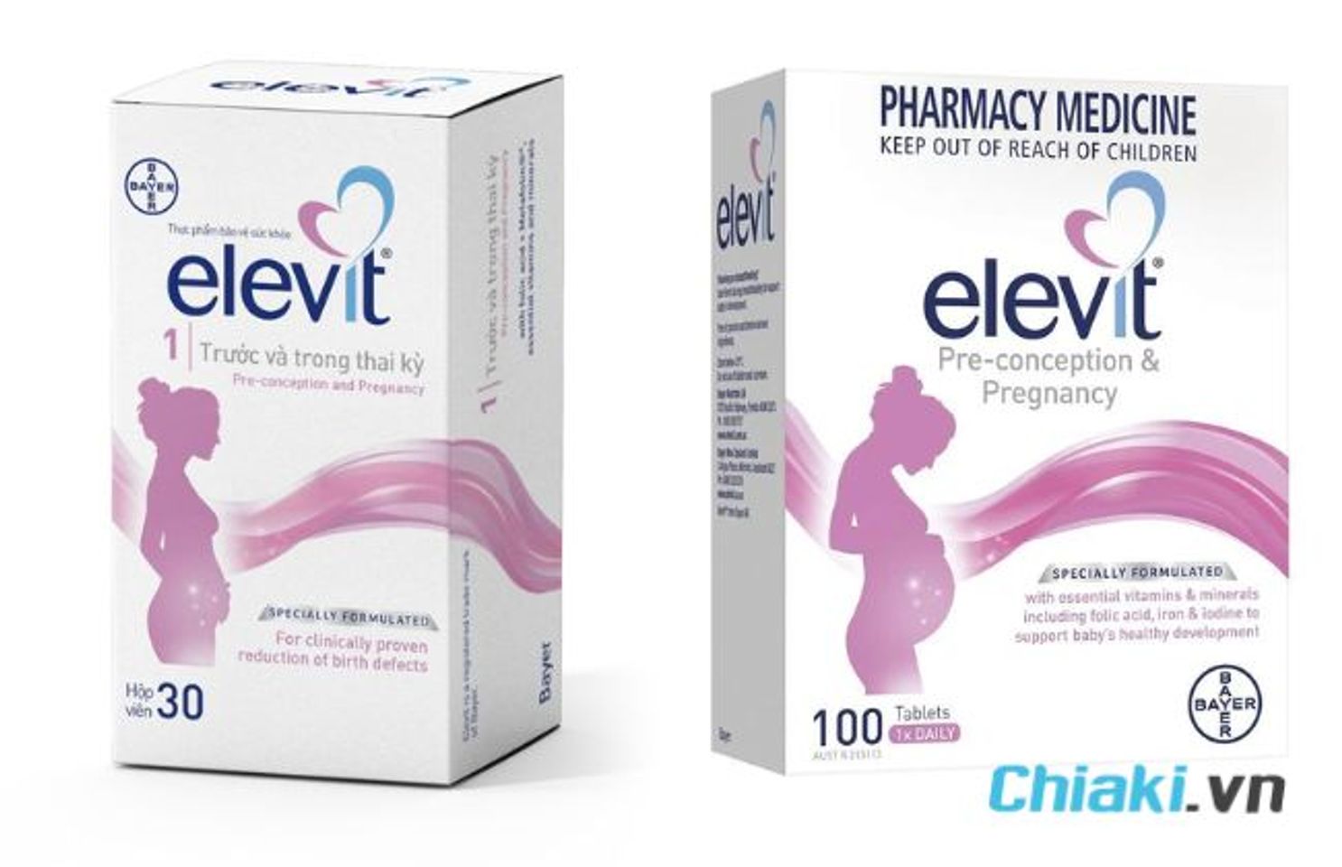 Vitamin tổng hợp cho b&agrave; bầu Elevit