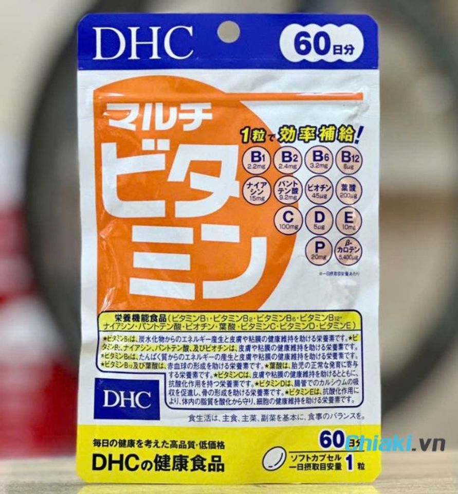Vitamin tổng hợp cho người đau dạ d&agrave;y DHC