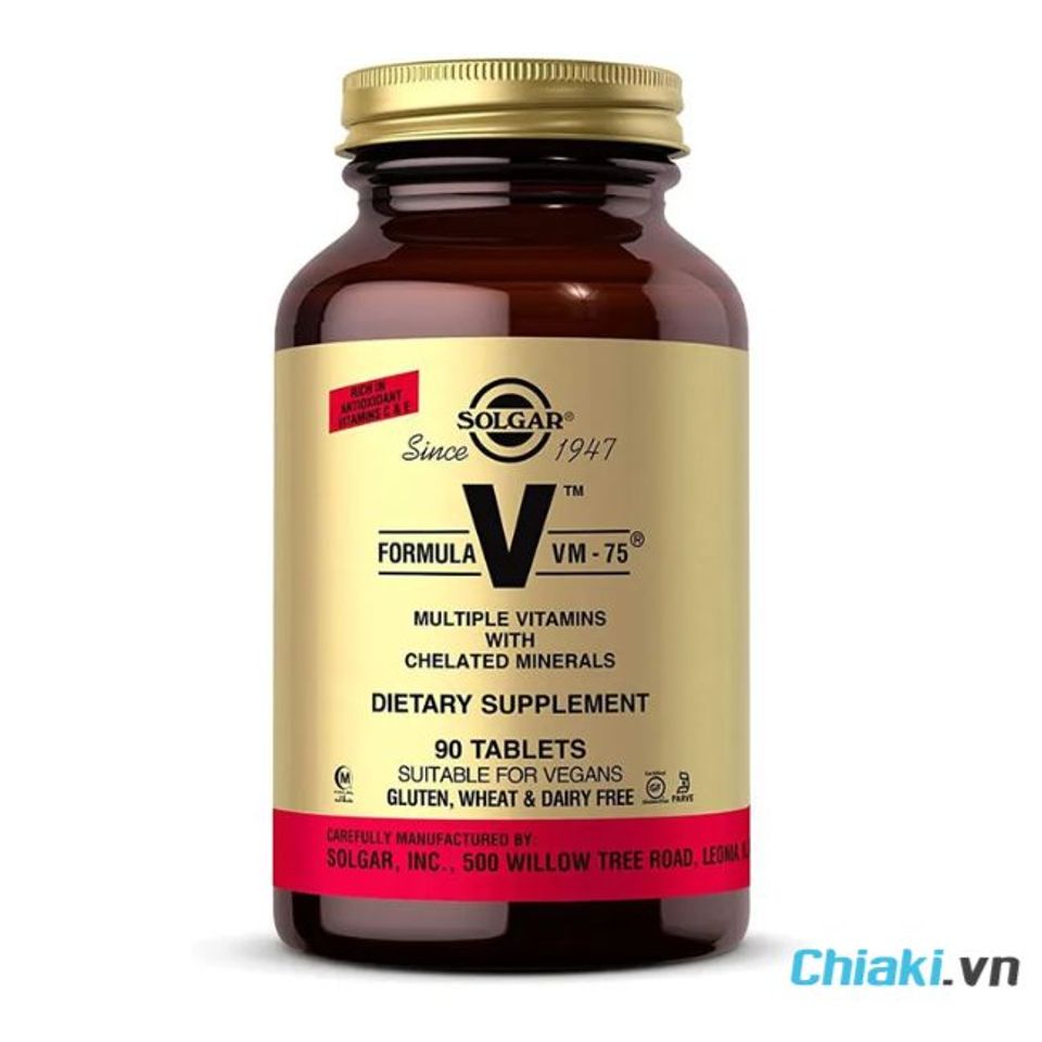 Vitamin tổng hợp cho người đau dạ d&agrave;y Solgar