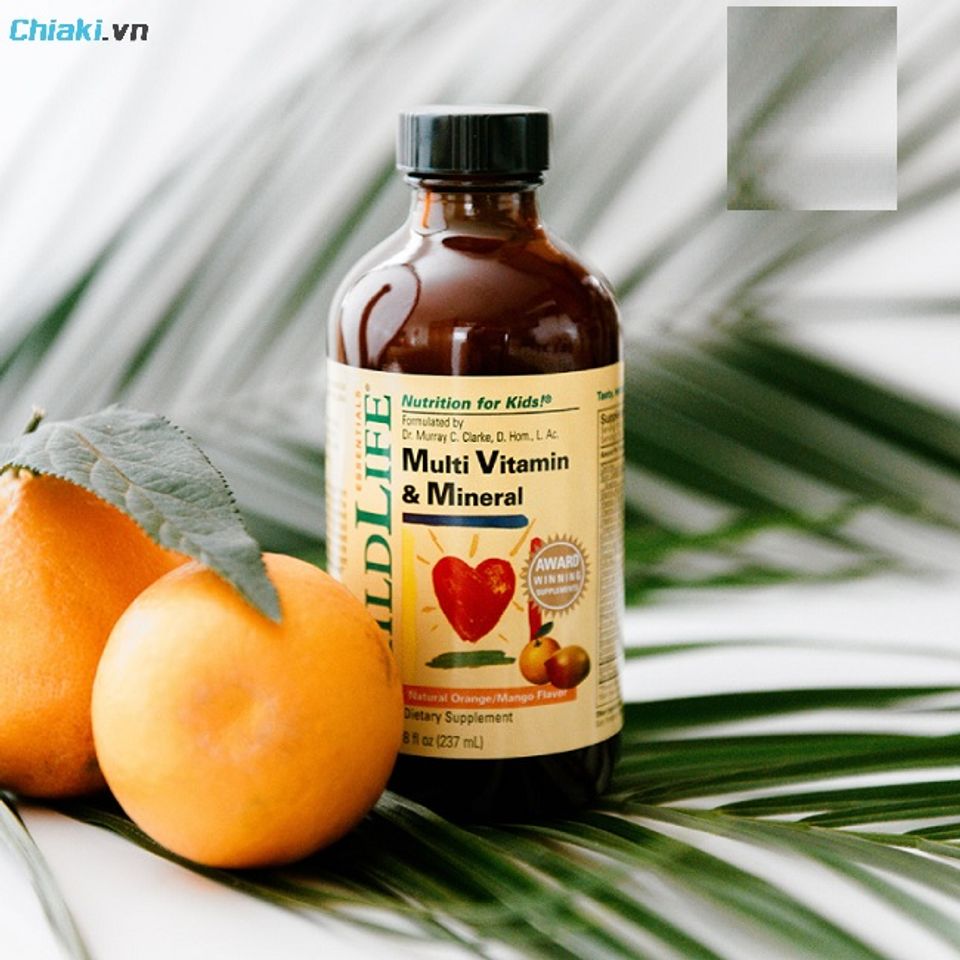 Vitamin tổng hợp Mỹ Multivitamin & Mineral Childlife d&agrave;nh cho trẻ 12 tuổi