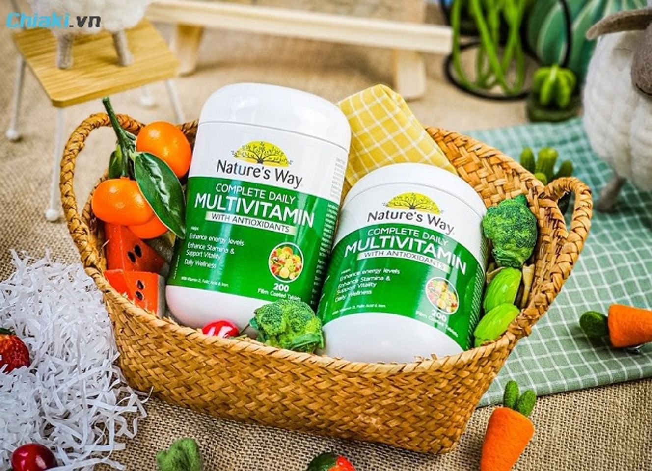 Vi&ecirc;n uống Vitamin tổng hợp Tảo Biển Multivitamin Nature's Way hỗ trợ sức khỏe, đề kh&aacute;ng