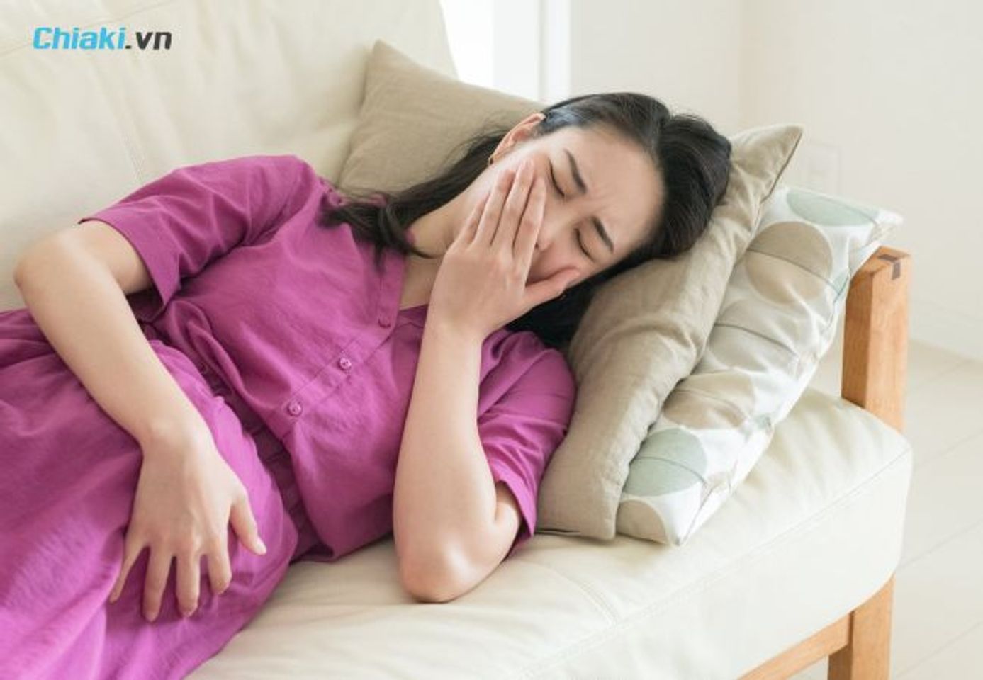 B&agrave; bầu ốm ngh&eacute;n nặng, buồn n&ocirc;n nhiều kh&ocirc;ng n&ecirc;n d&ugrave;ng collagen 