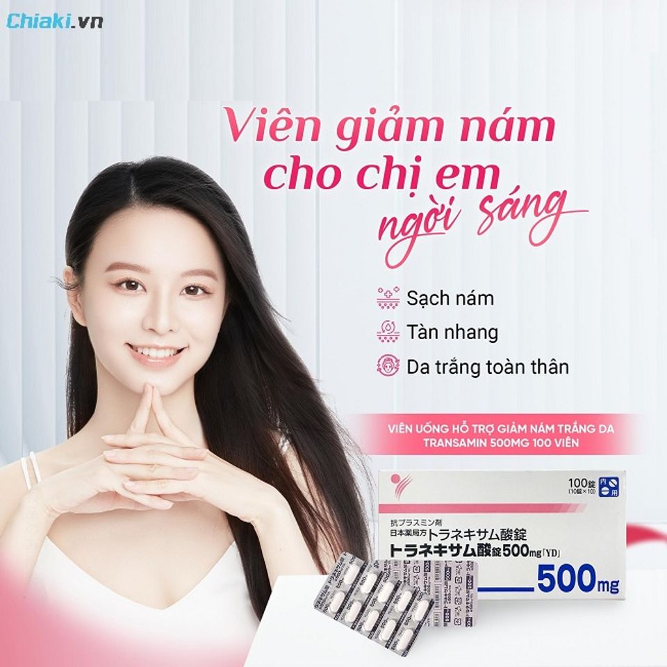 Người c&oacute; l&agrave;n da bị n&aacute;m, sạm, t&agrave;n nhang do nội tiết tố c&oacute; thể sử dụng