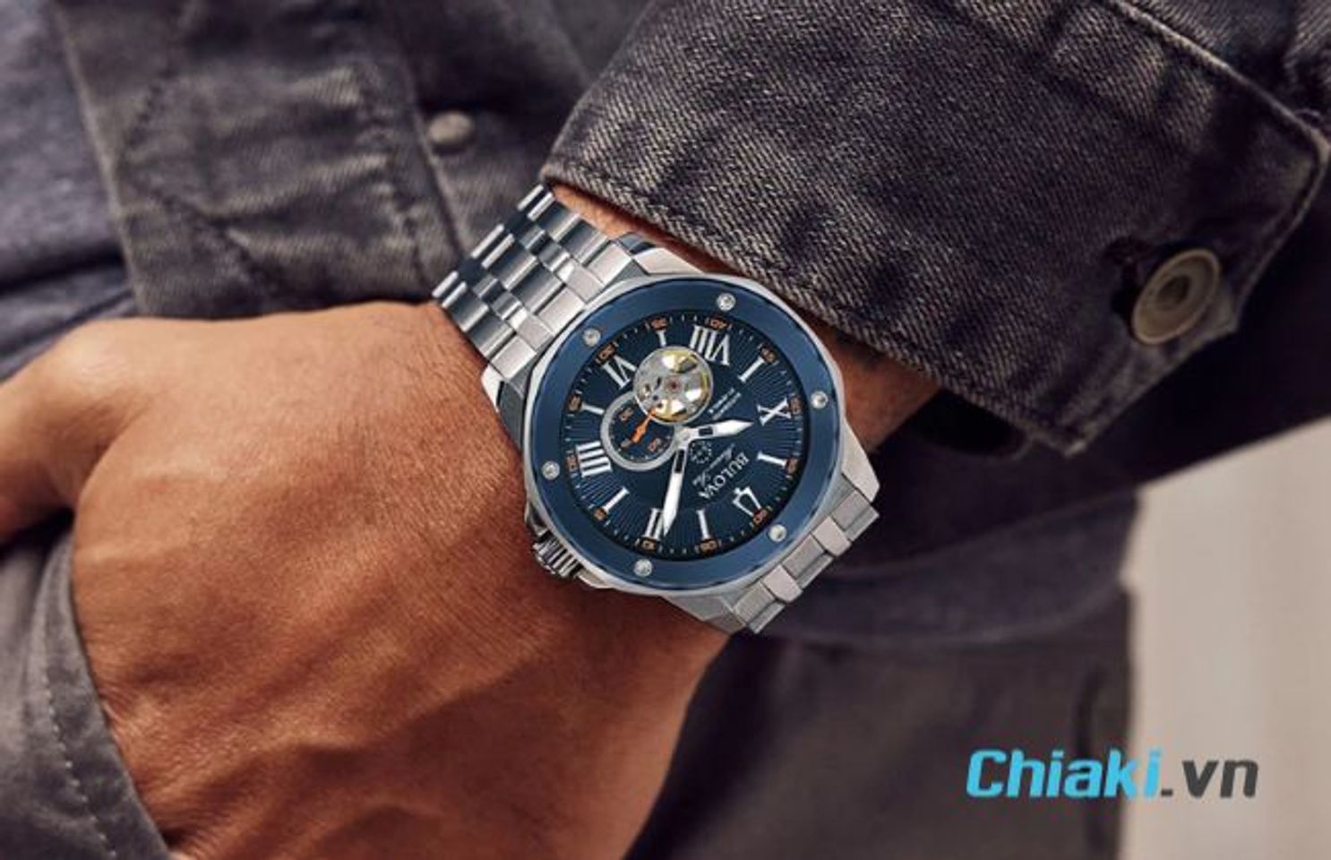 H&atilde;ng đồng hồ nam tầm trung Bulova
