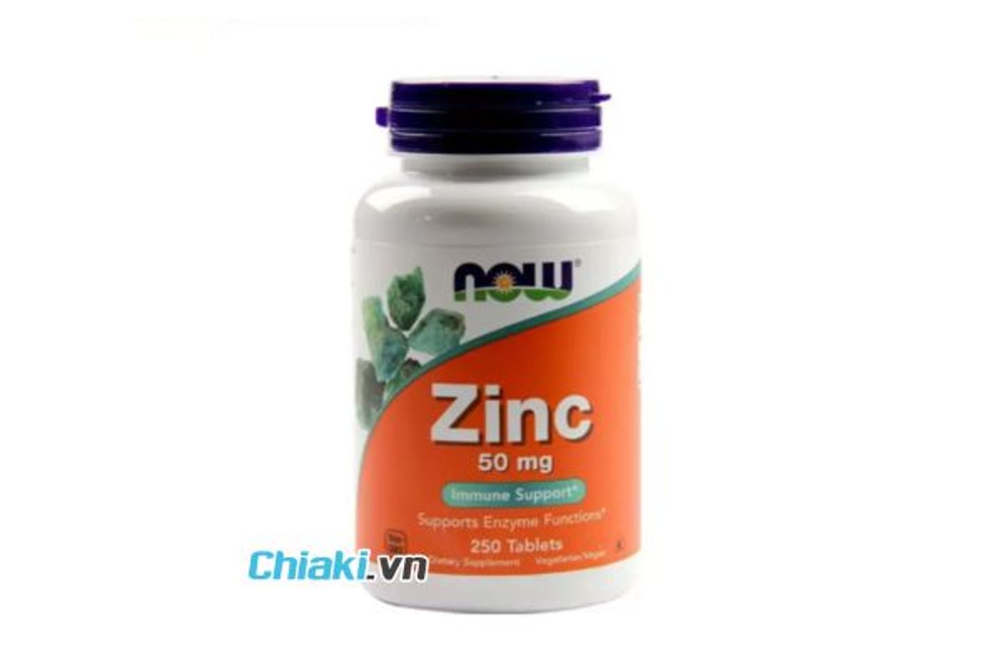 Vi&ecirc;n uống bổ sung kẽm ZinC 50mg Now của Mỹ