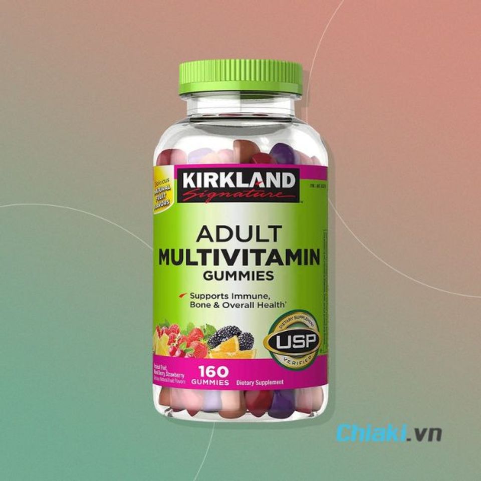 Kẹo vitamin tổng hợp cho người lớn Kirkland