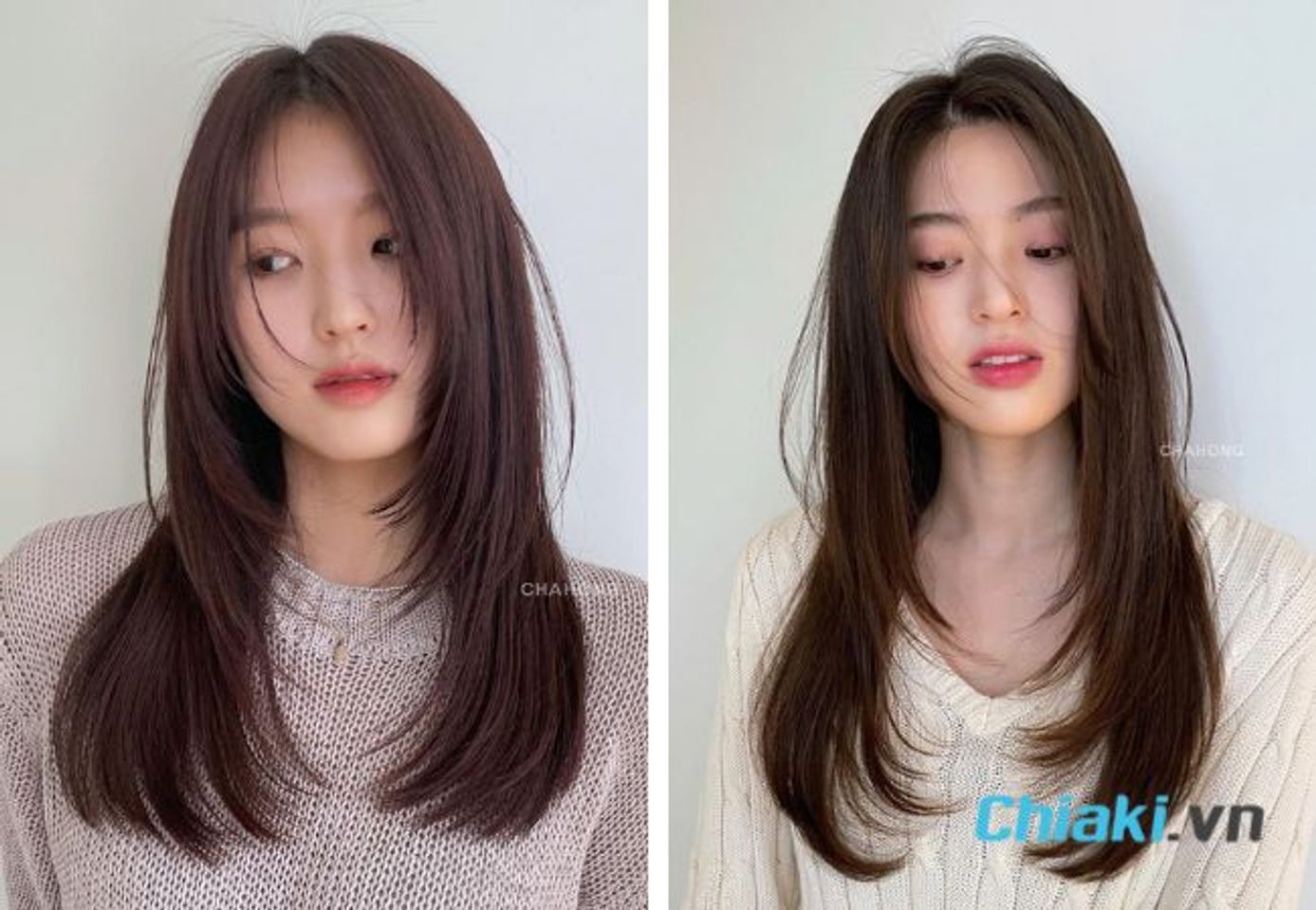 Mẫu t&oacute;c đẹp - t&oacute;c tỉa &ocirc;m nhẹ