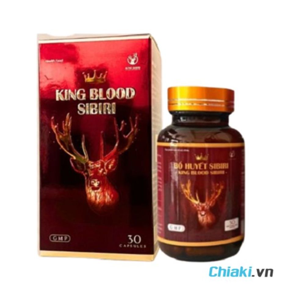 Thuốc bổ kh&iacute; huyết cho phụ nữ King Blood Sibiri&nbsp;
