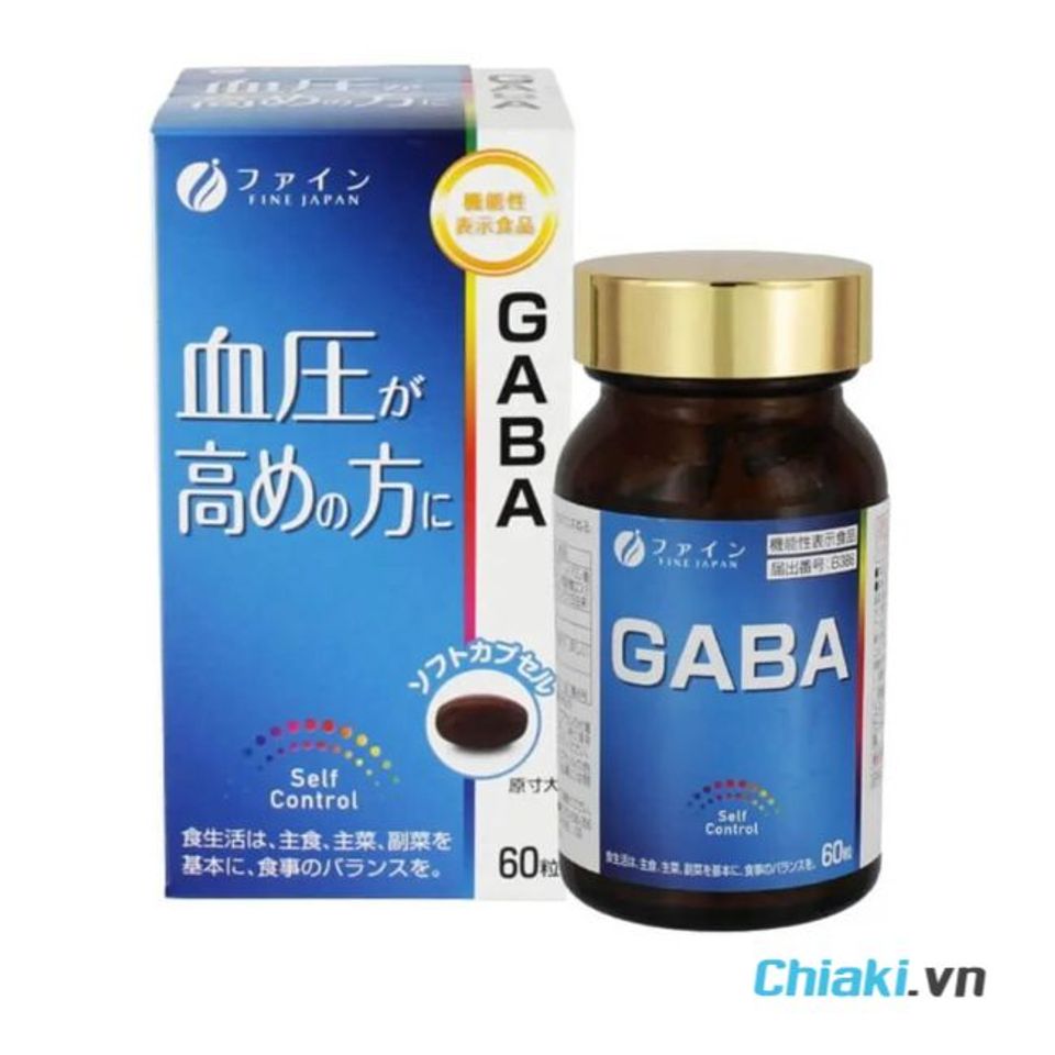 Thuốc điều h&ograve;a huyết &aacute;p Fine Japan GABA