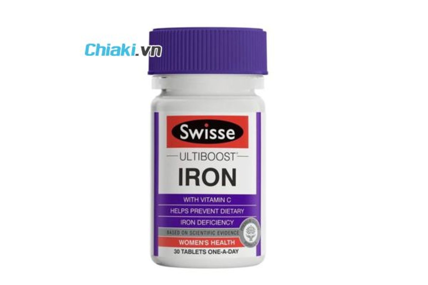 Vi&ecirc;n sắt Swisse Ultiboost Iron của &Uacute;c