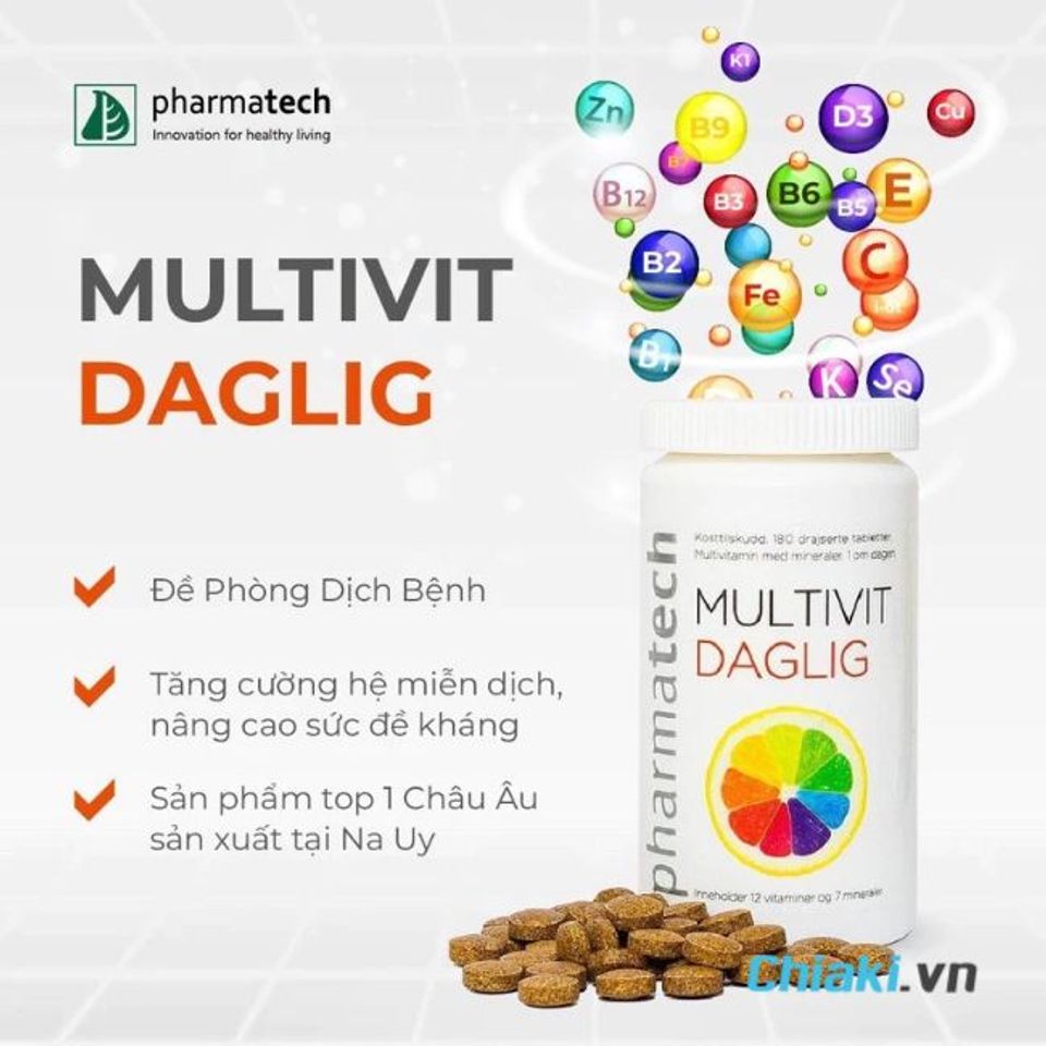 Vitamin tổng hợp cho người lớn Pharmatech