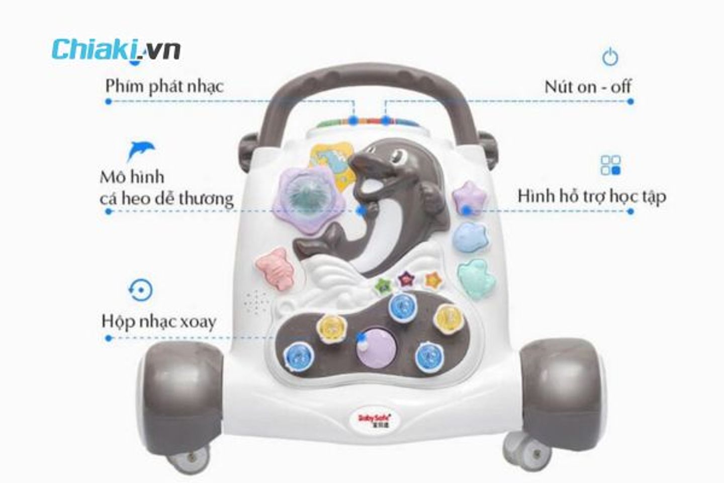 Xe tập đi đa năng cho b&eacute; Chilux Walk G