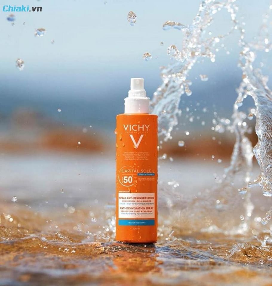 Xịt chống nắng Vichy sử dụng nhanh gọn, kh&ocirc;ng cần d&ugrave;ng tay t&aacute;n