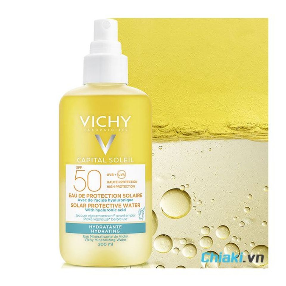 Kem chống nắng Vichy cho da kh&ocirc; Solar Protective Water