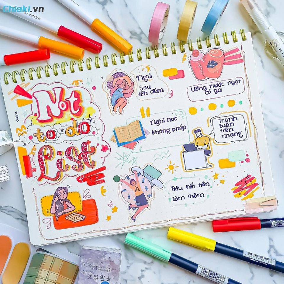 B&uacute;t viết - vở ghi cute sẽ khiến việc học tập trở n&ecirc;n th&uacute; vị hơn nhiều.