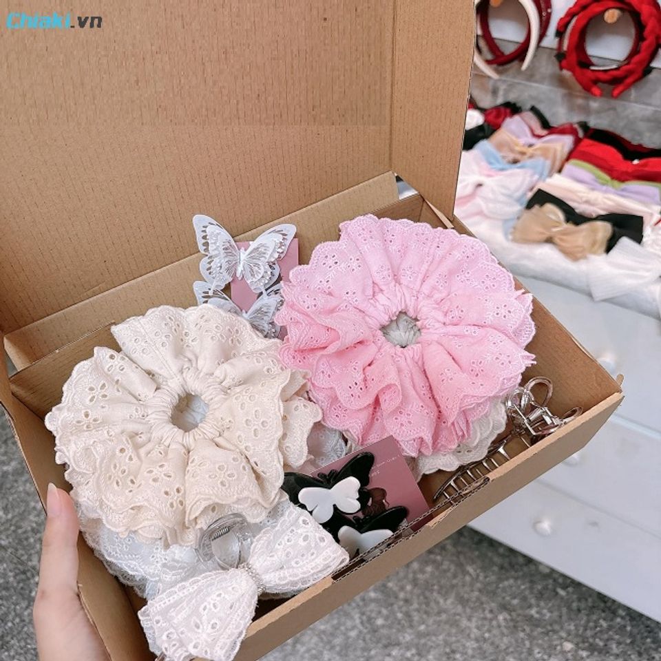 Set phụ kiện nhỏ xinh l&agrave; những m&oacute;n hữu &iacute;ch, được c&aacute;c bạn nữ sử dụng nhiều