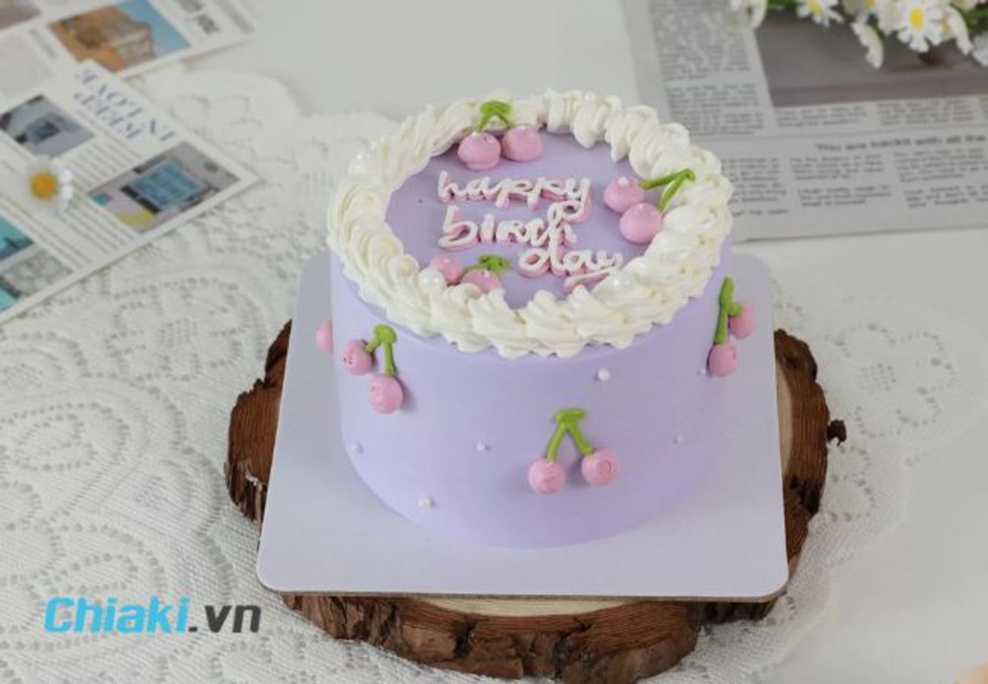 Qu&agrave; sinh nhật cho nữ dưới 500k - B&aacute;nh kem