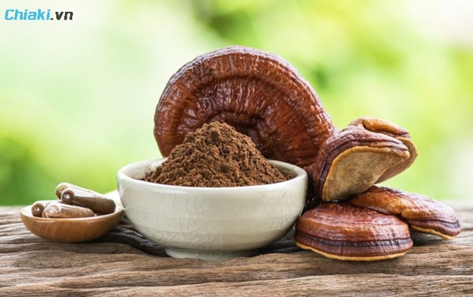 Nấm linh chi chứa Beta-glucan v&agrave; Polysaccharides hỗ trợ hệ miễn dịch, ph&ograve;ng ngừa cảm c&uacute;m, vi&ecirc;m nhiễm
