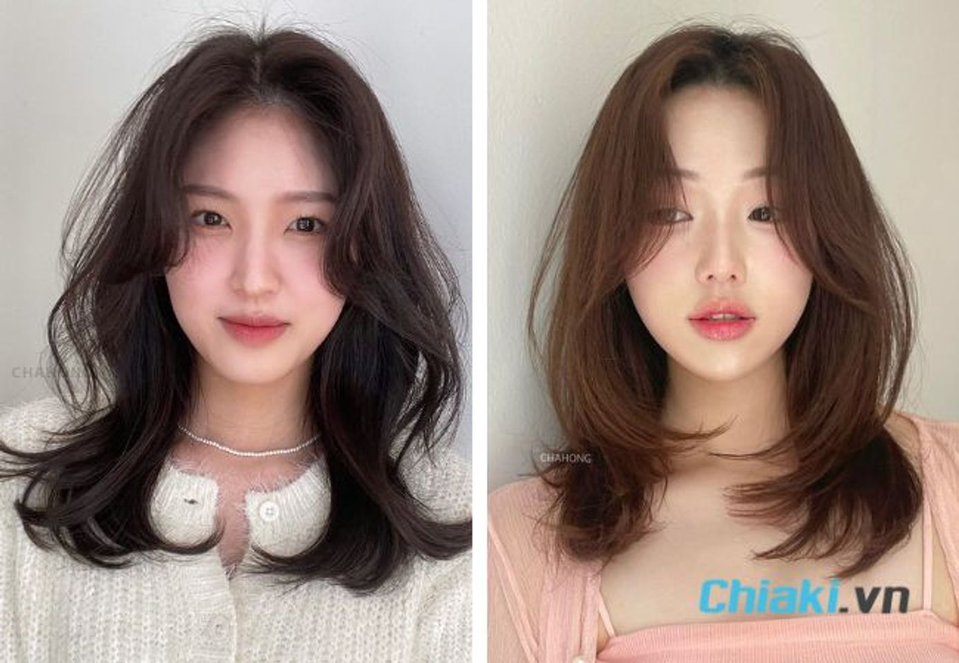 T&oacute;c ngang vai m&aacute;i uốn